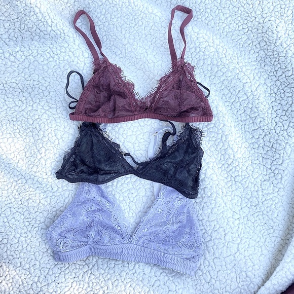 Urban Outfitters Other - 3 Lacy Bras